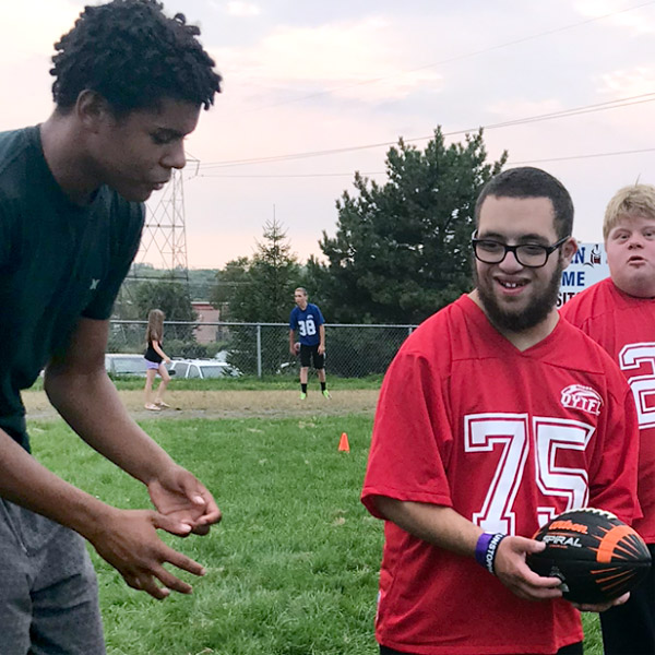 Special needs adaptive football program, No Limits, Belleville, Quinte